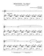Ave Maria, Charles Gounod - for Oboe, Bb Clarinet and Piano