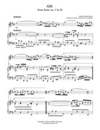 ‘Air’ from Suite no. 3 in D, Bach - Oboe and Piano