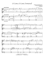 O Come, O Come, Emmanuel, arranged for Flute, Oboe and Piano