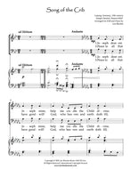 Song of the Crib, arranged for SAB and Piano by Len Rhodes