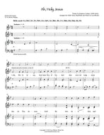 Ah! Holy Jesus - SAB Choir, Handbells, and Piano