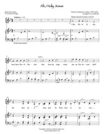 Ah! Holy Jesus - SAB Choir and Piano