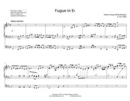 Fugue in Eb, Albrechtsberger - Organ