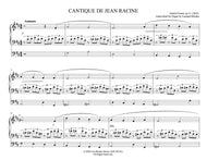 Cantique de Jean Racine op. 11 in D, Fauré - Organ
