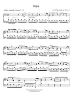 Elegie, Chaminade - for piano