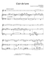 Clair de lune, Debussy - Alto Saxophone and Piano