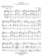 Elegy, C. Hubert H. Parry - Organ