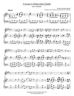 Hallelujah Chorus, Handel - Alto Saxophone and Piano