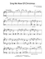 Sing We Now of Christmas - Piano