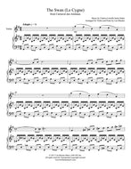 The Swan, Saint-Saëns - Violin and Piano