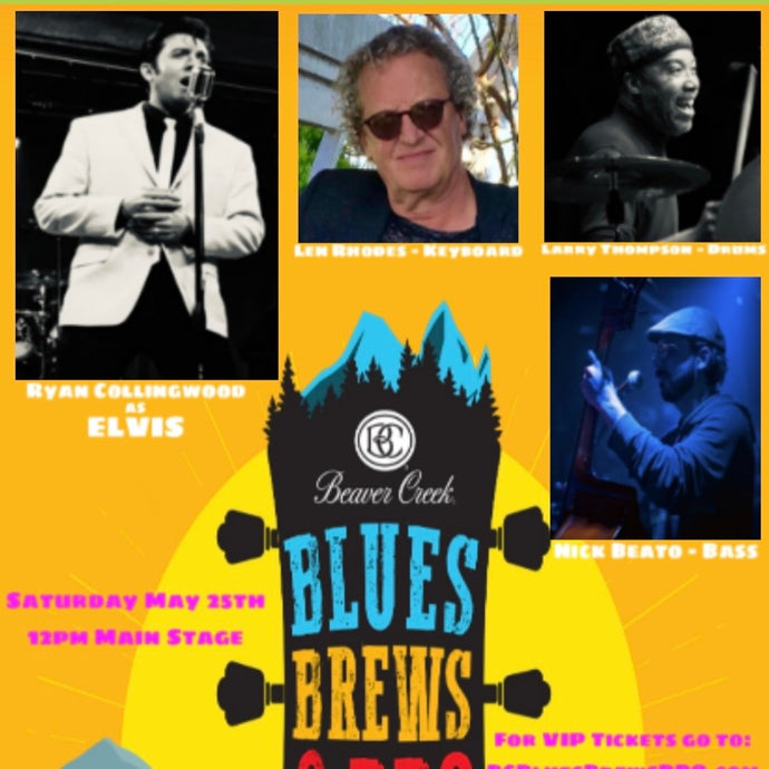 Len Rhodes performs at the 2024 Blues, Brews and BBQ Festival