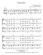 Danny Boy for SAB Choir and Piano
