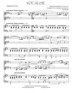 Rachmaninov - Vocalise for two clarinets and piano