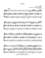 Arioso, Bach - Alto Saxophone and Piano