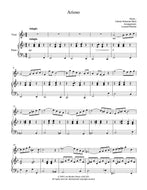 Arioso, Bach - Flute and Piano