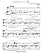Consolation No. 3 in D flat, Liszt - Clarinet and Piano