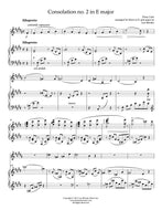 Consolation no. 2 in E major, Liszt - French Horn in F and Piano