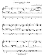 Hallelujah Chorus, Handel - easy Organ