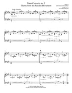 Piano Concerto no. 2, Rachmaninoff - Piano