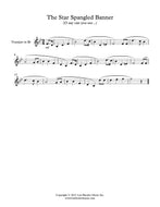 The Star Spangled Banner - Trumpet